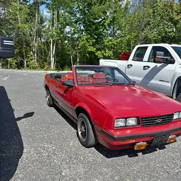 1986 Chevrolet Cavalier Convertible