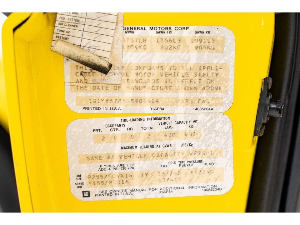 1986 Chevrolet Corvette C4 - Image 23 of 31