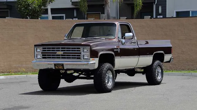 1986 Chevrolet K10 Pickup