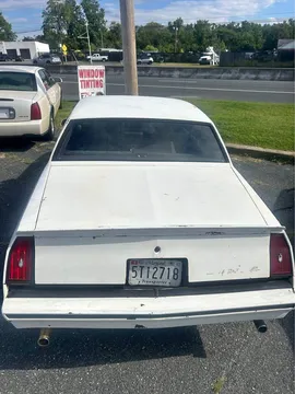 1986 Chevrolet Monte Carlo SS Coupe 2D