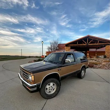 1986 Chevrolet S10 Blazer Sport Utility 2D