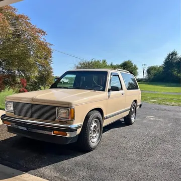 1986 Chevrolet S10 Blazer Tahoe