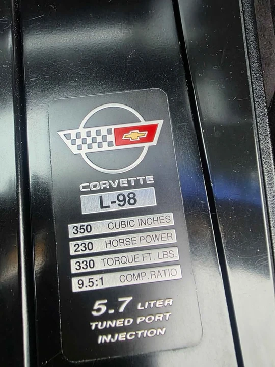 1986 Chevrolet Corvette C4 - Image 3 of 10