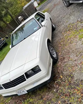 1986 Chevrolet Monte Carlo SS White