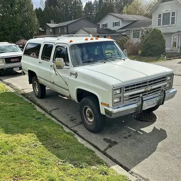 1986 Chevrolet Suburban K20