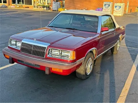 1986 Chrysler LeBaron Convertible