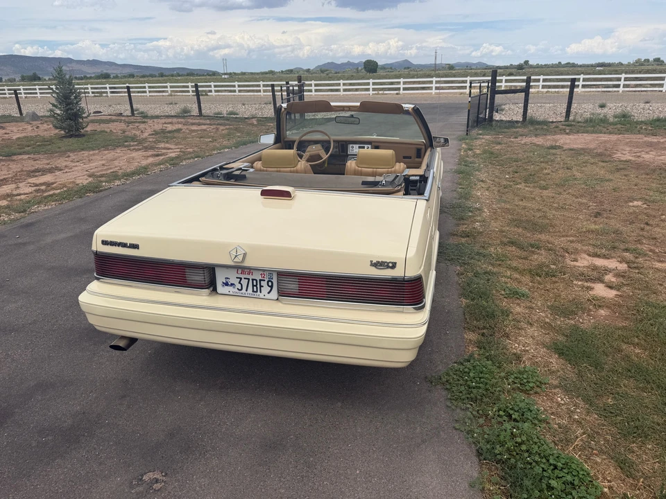 1986 Chrysler LeBaron - Image 10 of 31