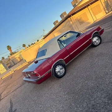 1986 Dodge 600 Convertible