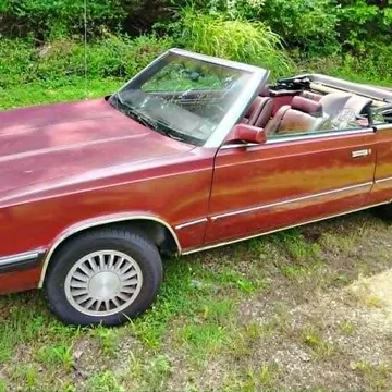1986 Dodge 600 Convertible