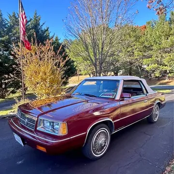 1986 Dodge 600 Turbo ES