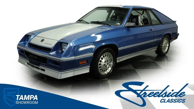 1986 Dodge Charger Shelby Turbo