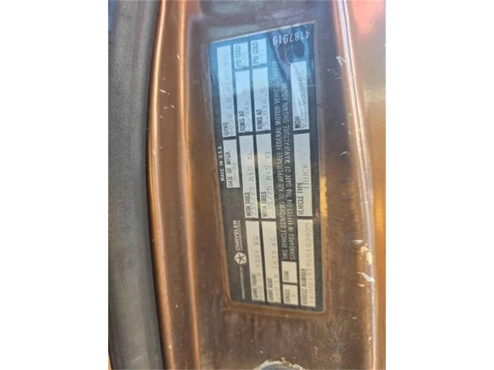 1986 Dodge D Series - Image 5 of 18