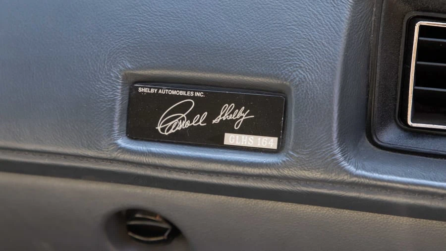 1986 Dodge Shelby GLH-S - Image 9 of 27