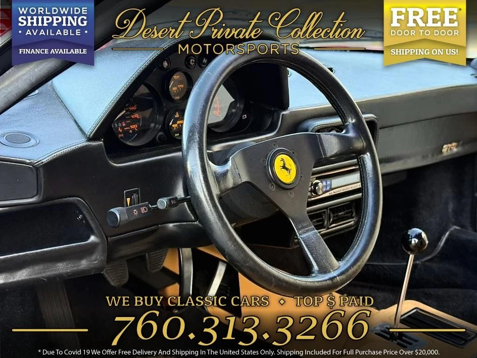 1986 Ferrari 328 GTS - Image 6 of 21
