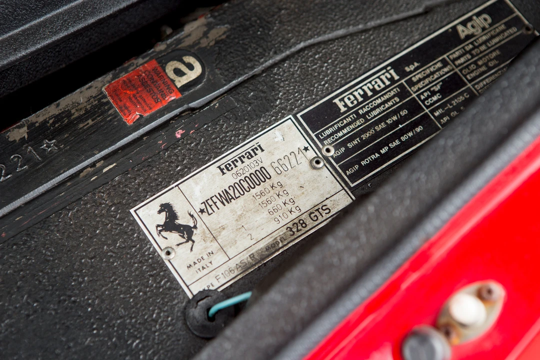 1986 Ferrari 328 GTS - Image 4 of 31