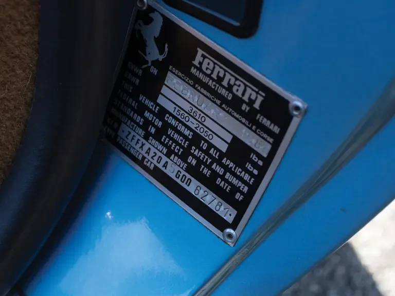 1986 Ferrari 328 GTS - Image 17 of 25