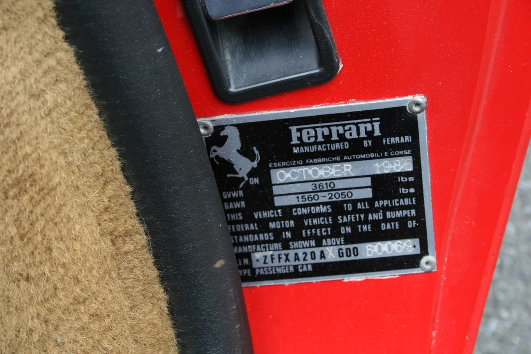 1986 Ferrari 328 GTS - Image 27 of 31