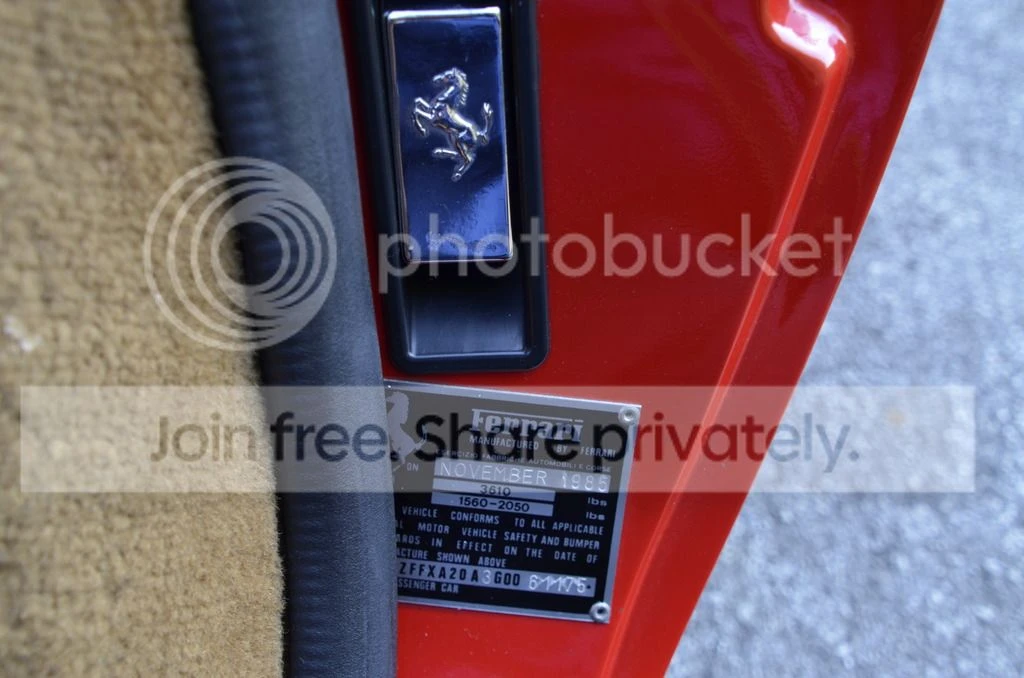 1986 Ferrari 328 GTS - Image 8 of 18