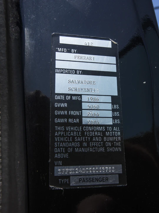 1986 Ferrari 412 - Image 7 of 31