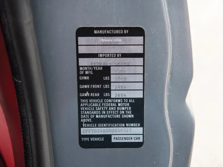 1986 Ferrari 412 - Image 22 of 22