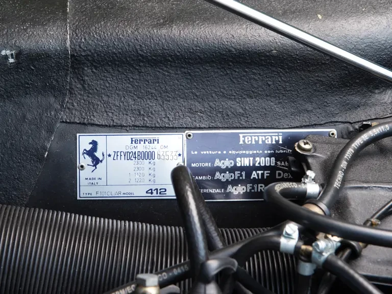 1986 Ferrari 412 - Image 18 of 18