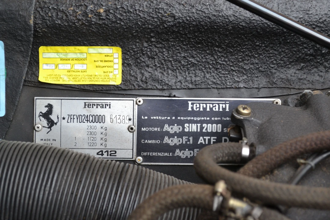 1986 Ferrari 412 - Image 5 of 29