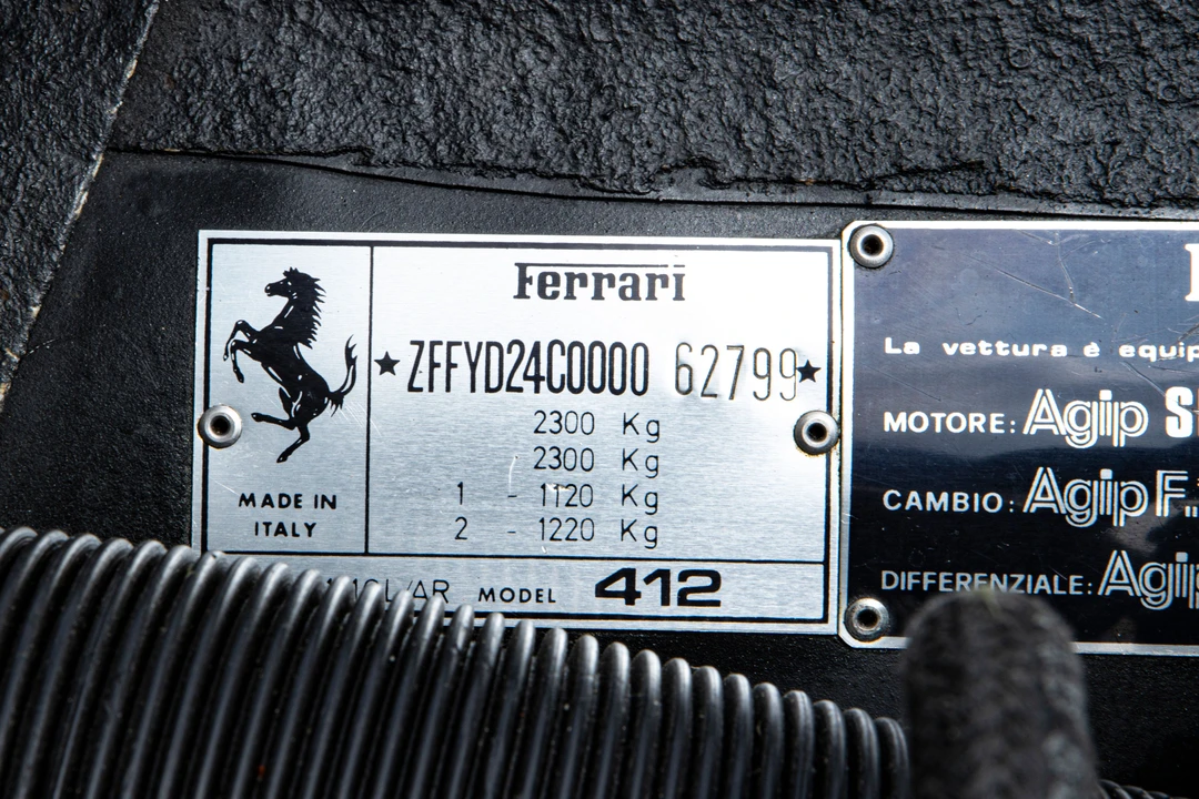 1986 Ferrari 412 - Image 7 of 8