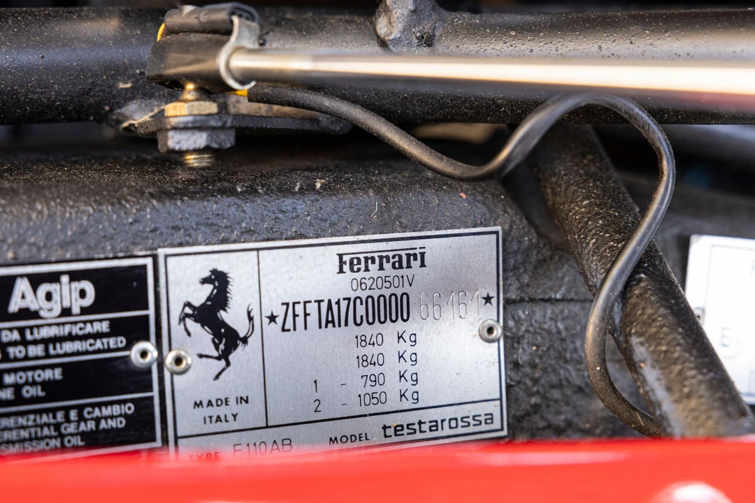 1986 Ferrari Testarossa - Image 14 of 26