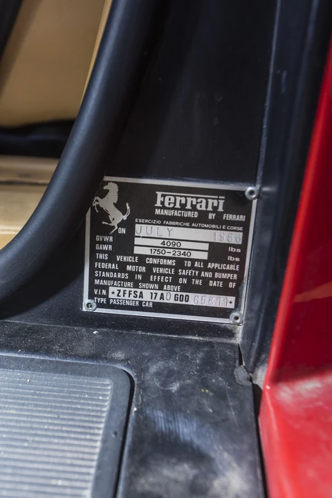 1986 Ferrari Testarossa - Image 18 of 31