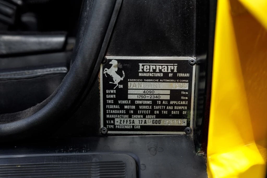 1986 Ferrari Testarossa - Image 29 of 31