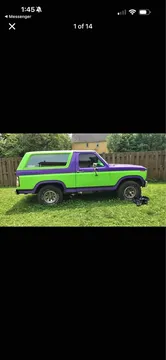 1986 Ford Bronco Badlands Sport Utility 2D