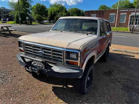 1986 Ford Bronco Sport Utility 2D