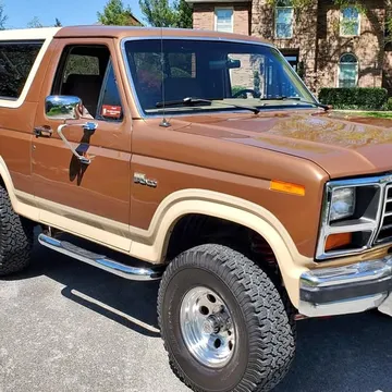 1986 Ford Bronco Sport Utility 2D