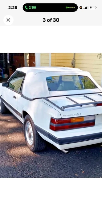 1986 Ford Mustang GT 3rd Gen - Image 2 of 12