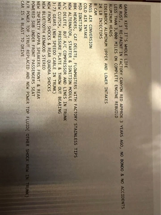 1986 Ford Mustang GT 3rd Gen - Image 14 of 14