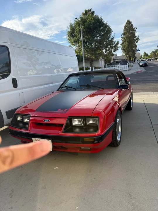 1986 Ford Mustang 3rd Gen - Image 2 of 7