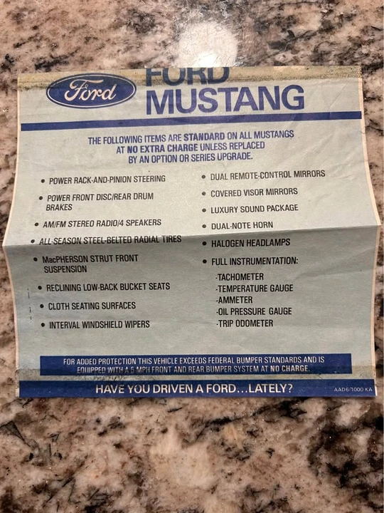 1986 Ford Mustang 3rd Gen - Image 12 of 13