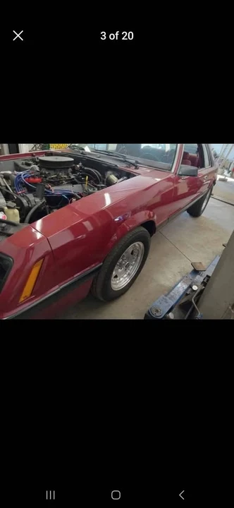 1986 Ford Mustang 3rd Gen - Image 2 of 13