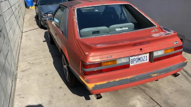 1986 Ford Mustang GT Hatchback