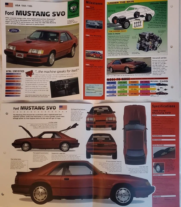 1986 Ford Mustang SVO 3rd Gen - Image 9 of 10