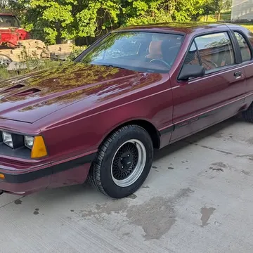 1986 Ford Thunderbird Turbo Coupe