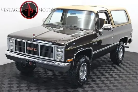 1986 GMC Jimmy Sierra Classic 4x4