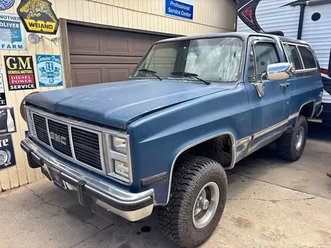 1986 GMC Jimmy Sport Utility 4D