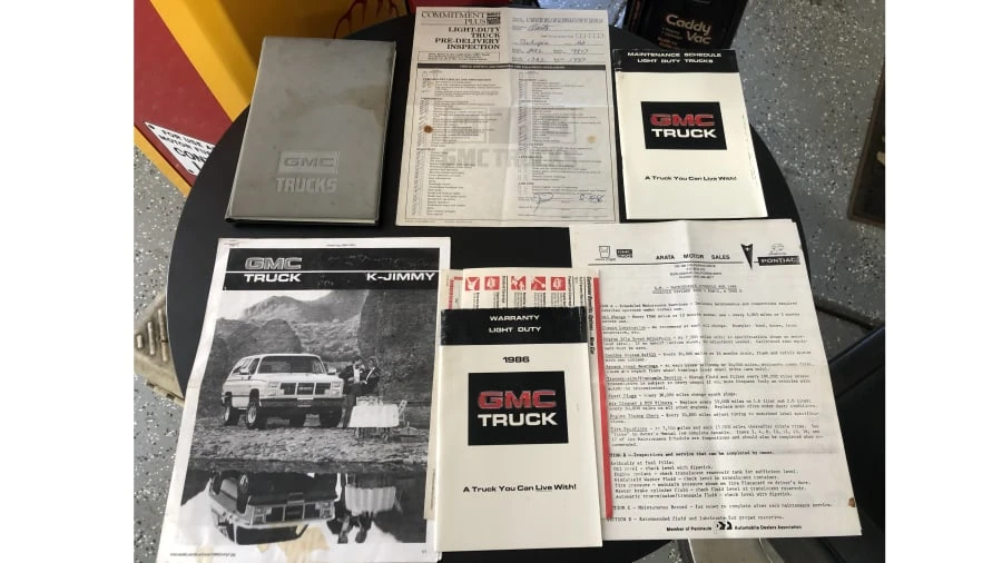 1986 GMC Jimmy 2nd Gen - Image 27 of 27