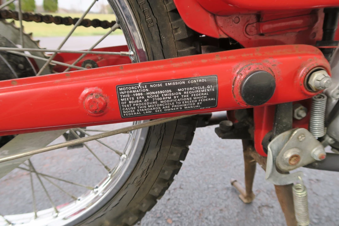 1986 Honda CT110 - Image 14 of 31