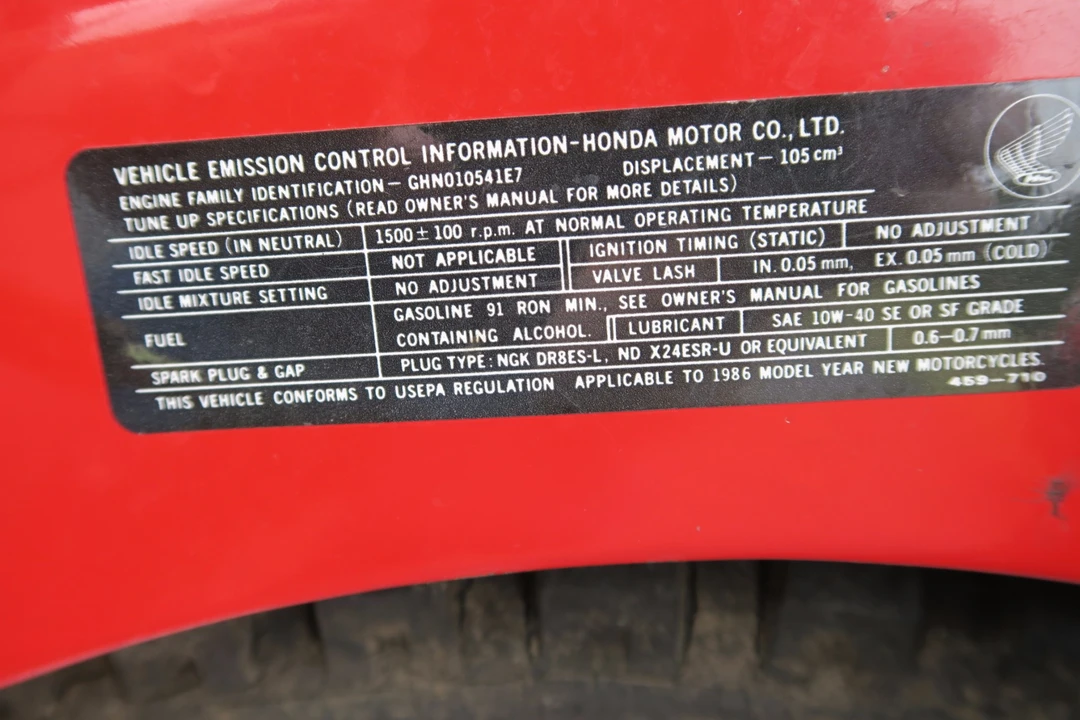 1986 Honda CT110 - Image 15 of 31