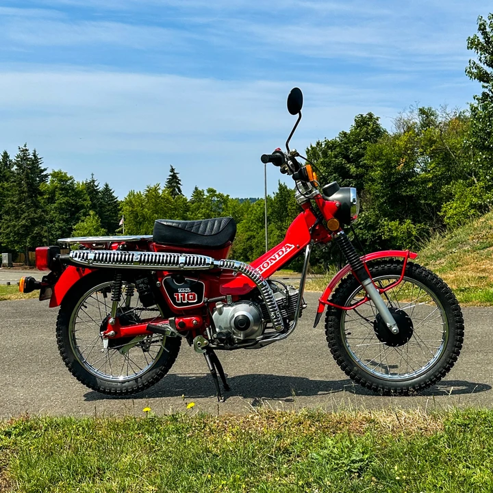 1986 Honda CT110 - Image 8 of 31