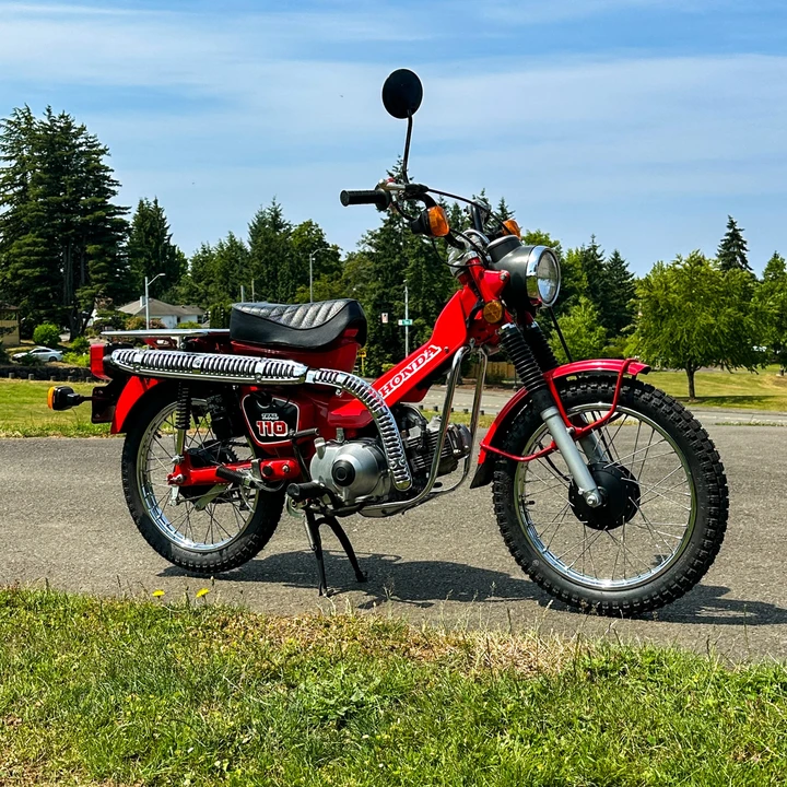 1986 Honda CT110 - Image 9 of 31