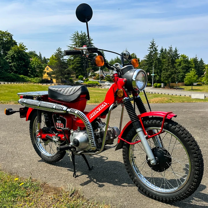 1986 Honda CT110 - Image 10 of 31