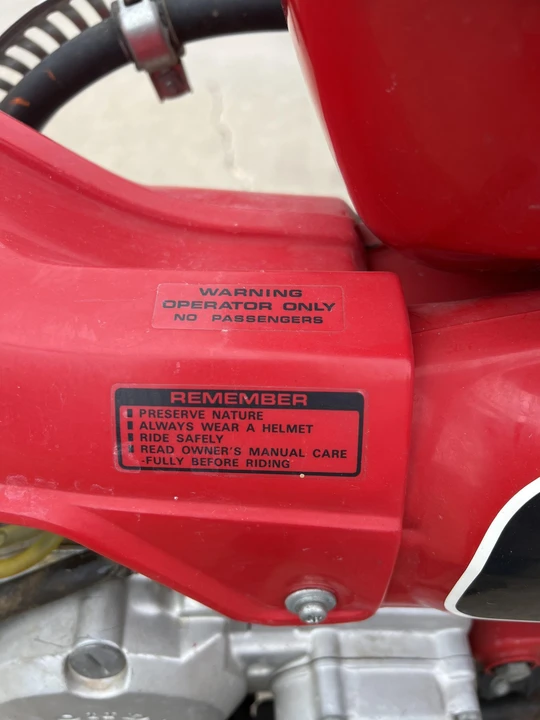 1986 Honda CT110 - Image 28 of 31